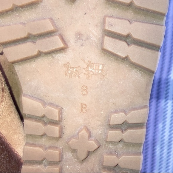 Women’s Coach Karson Wedge Fur Boots - Picture 7 of 7